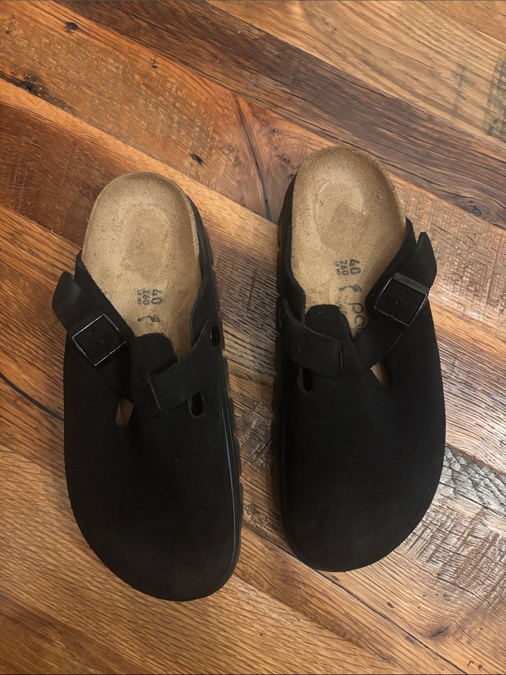 Birkenstock Papillio by Birkenstock Boston Clog black size 9